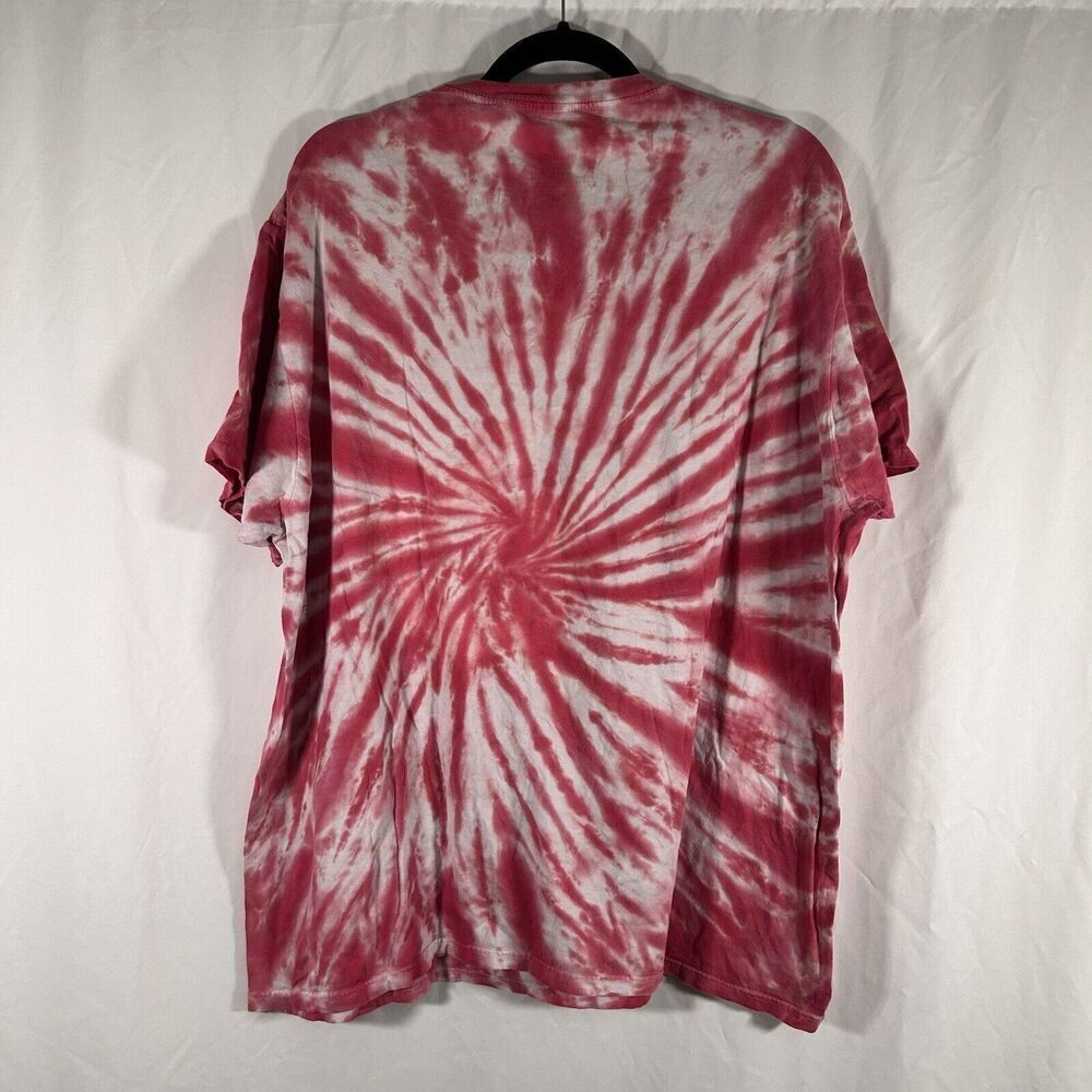 Bucees T Shirt Unisex XL Red Tie Dye Short Sleeve Crew Neck 100% Cotton - Picture 6 of 8